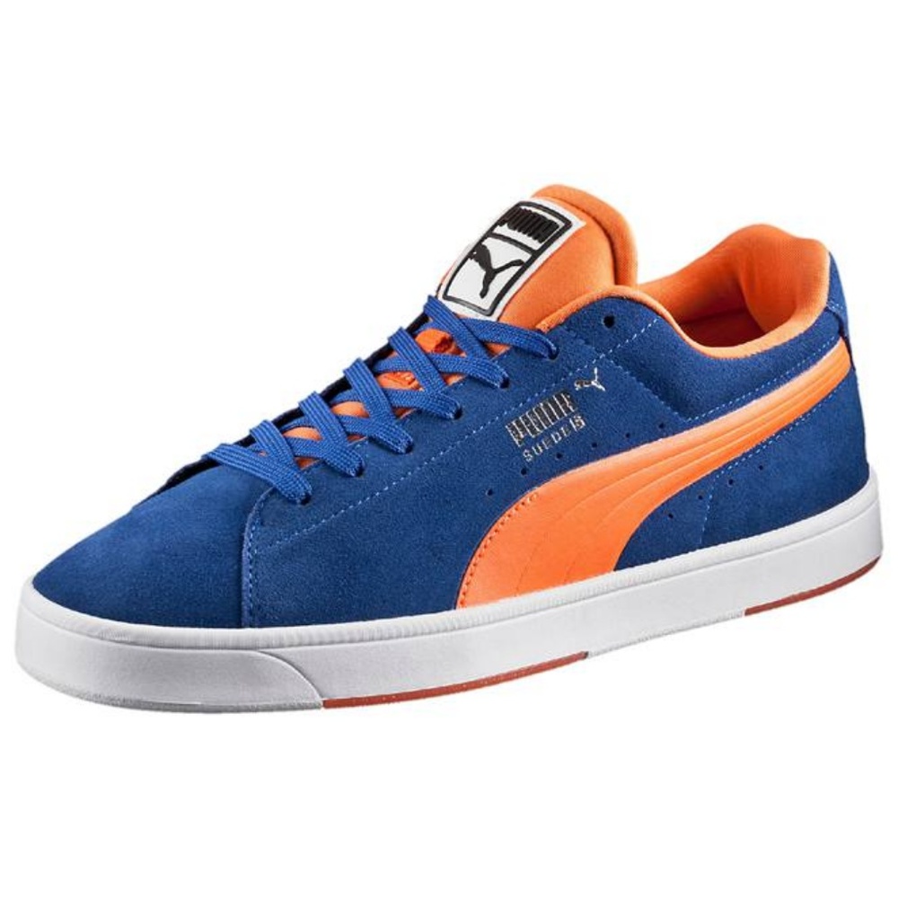 Blue & Orange Puma Suede Classic sneakers (Men's)